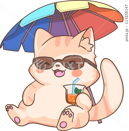 beach, cartoon, summer, vector, cat, cute, character, animal, illustration, vacation, happy, funny, relax, pet, holiday, kitty, travel, kitten, sea, isolated, background, fun, adorable,, beach, cartoon, summer, vector, cat, cute, character, animal, illustration, vacation, happy, funny, relax, pet, holiday, kitty, travel, kitten, sea, isolated, background, fun, adorable,, 113856147
