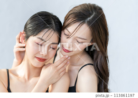 若い女性のビューティー 若い女性のビューティー 113861197