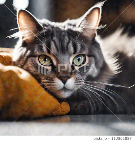 まったり猫 113861887