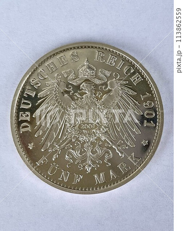 5マルク銀貨　プロイセン　復刻 113862559