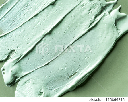 Alginate or clay facial mask texture 113866213