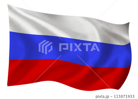 ロシア　国　旗　世界　アイコン 113871933