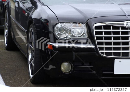 輸入車イメージ クライスラー300Cのフロントマスク 輸入車イメージ クライスラー300Cのフロントマスク 113872227