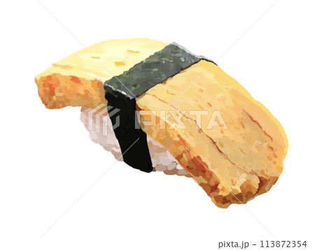 握り寿司（玉子焼き）一貫 113872354