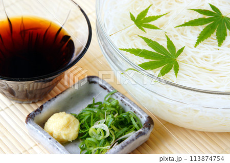 冷やしそーめん 113874754