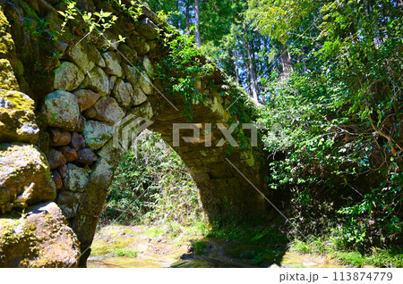 滝ヶ原アーチ石橋群　東口橋　小松市 113874779