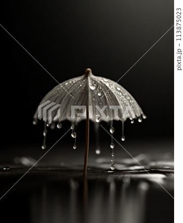 雨・雫・水玉のイメージ 雨・雫・水玉のイメージ 113875023