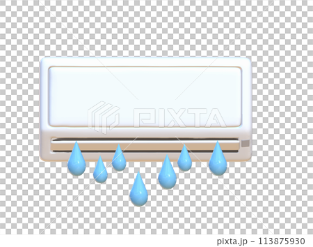 Air conditioner leaking water 113875930