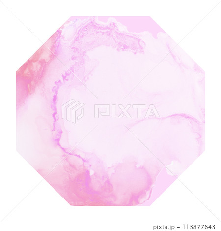 八角形の綺麗なフレーム 八角形の綺麗なフレーム 113877643