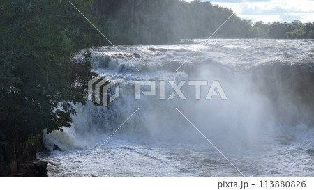 waterfall on the apore river 113880826