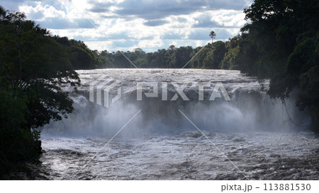 waterfall on the apore river waterfall on the apore river 113881530