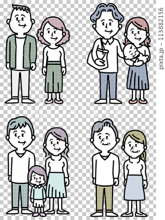 各代家庭的插圖 113882156