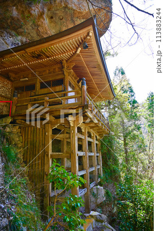 赤瀬那殿観音　本堂　懸造り 小松市 113883244