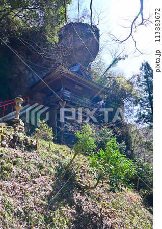 赤瀬那殿観音　本堂　那谷寺 奥の院　小松市 113883672