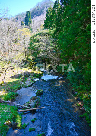 荒俣峡　景勝地　小松市 113884221