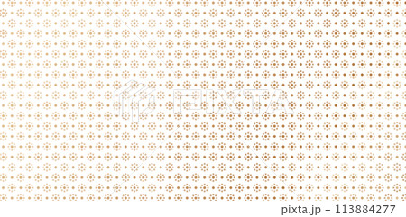 seamless pattern golden dots isolated white backgrounds for fabric, textiles, book cover, wrapping paper, decorative backgrounds, printing creative designs paper material, Fashionable modern wallpaper 113884277