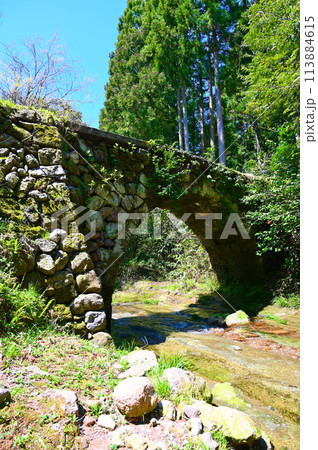 滝ヶ原アーチ石橋群　東口橋　小松市　日本遺産 113884615