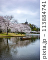 横浜の風景　三渓園の春 113884741