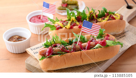 ホットドッグ ホットドッグ 113885105