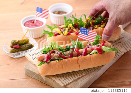 ホットドッグ 113885113