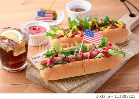ホットドッグ ホットドッグ 113885123