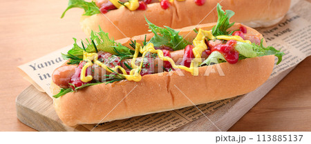 ホットドッグ 113885137