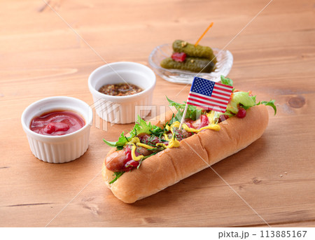 ホットドッグ 113885167