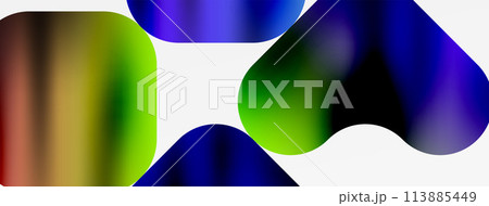 the letter a is surrounded by a rainbow of colors 113885449