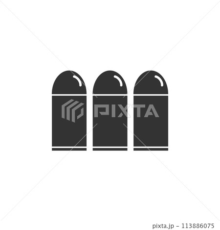 Bullets icon flat 113886075