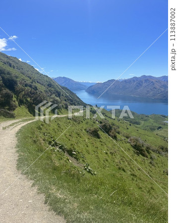 ニュージーランド南島・ワナカにあるロイズピークトラック ニュージーランド南島・ワナカにあるロイズピークトラック 113887002