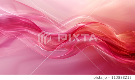 Abstract background with wavy lines 113888215