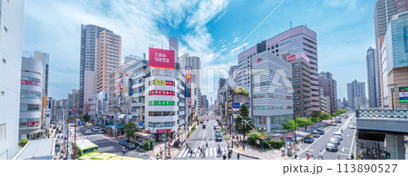 「埼玉県」川口駅東口前の風景　川口市 113890527
