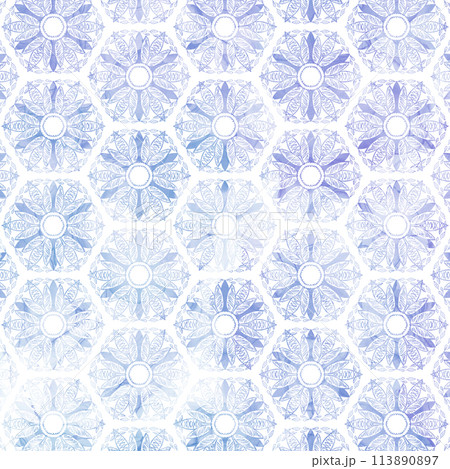 可愛い水彩カラーの背景画像 113890897