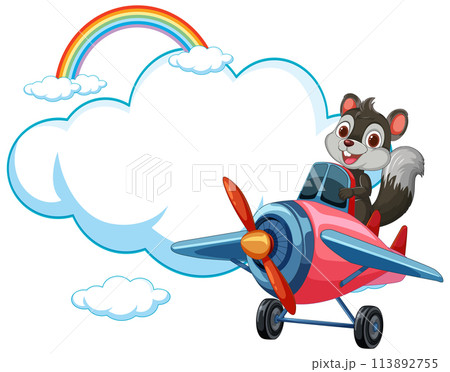 Squirrel Pilot Adventure in the Sky 113892755