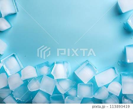 ロックアイスの背景画像　AI 113893419
