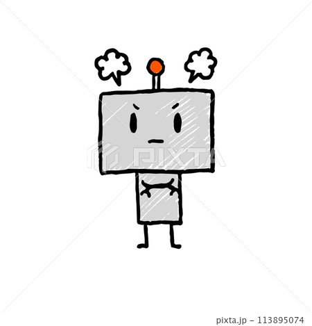 簡単ロボット(怒る) 簡単ロボット(怒る) 113895074