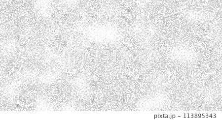 Shabby aged half tone vector pattern overlay 113895343