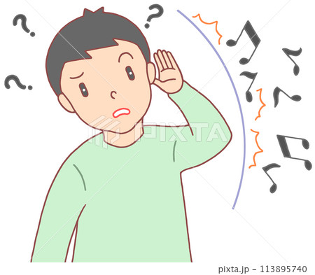 病気・疾病・疾患 - 難聴・突発性難聴・聴力低下 113895740