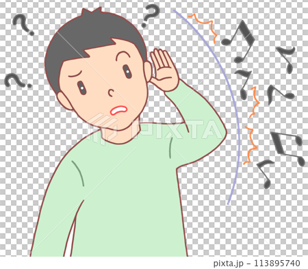 病気・疾病・疾患 - 難聴・突発性難聴・聴力低下 113895740