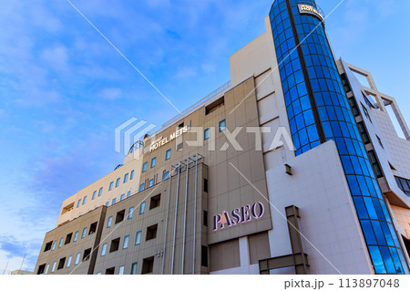 栃木県　JR宇都宮駅西口の都市風景（JR東日本ホテルメッツ 宇都宮） 113897048