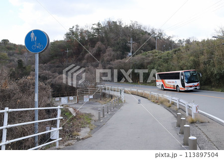 神出山田自転車道(兵庫県 神戸市 呑吐ダム つくはら湖) 神出山田自転車道(兵庫県 神戸市 呑吐ダム つくはら湖) 113897504