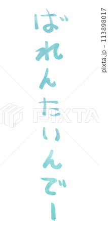 手書きの文字 手書きの文字 113898017