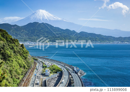 薩埵峠からの富士山の眺望 薩埵峠からの富士山の眺望 113899008