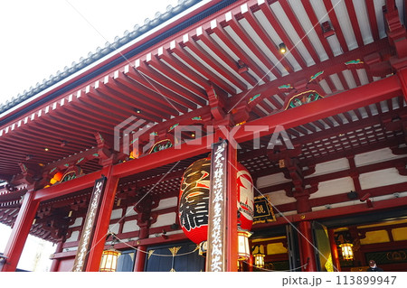 日本 東京 浅草 浅草寺 本堂	 113899947