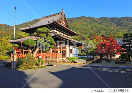 福岡県北九州市にある黄檗宗寺院攻広寿山福聚寺仏殿 福岡県北九州市にある黄檗宗寺院攻広寿山福聚寺仏殿 113899998