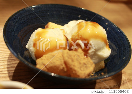 みたらしアイスクリーム みたらしアイスクリーム 113900408
