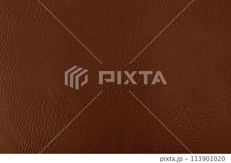 Brown genuine leather texture background, Brown background for atrworks design. 113901020