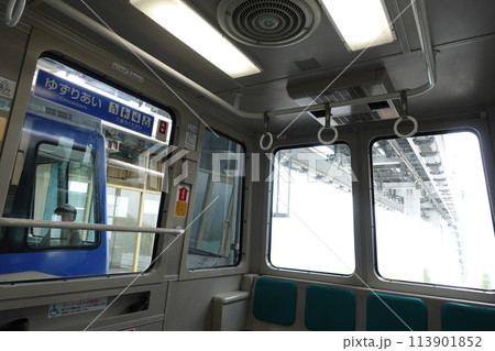 スカイレールみどり坂線20240430運行終了 ゴンドラ 113901852