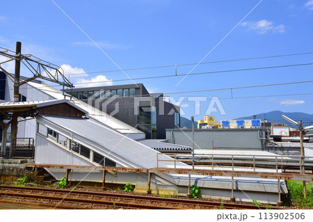 北陸本線の敦賀駅から米原駅までの車窓風景(2022年夏) 113902506