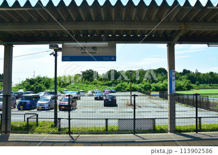 北陸本線の敦賀駅から米原駅までの車窓風景(2022年夏) 113902586
